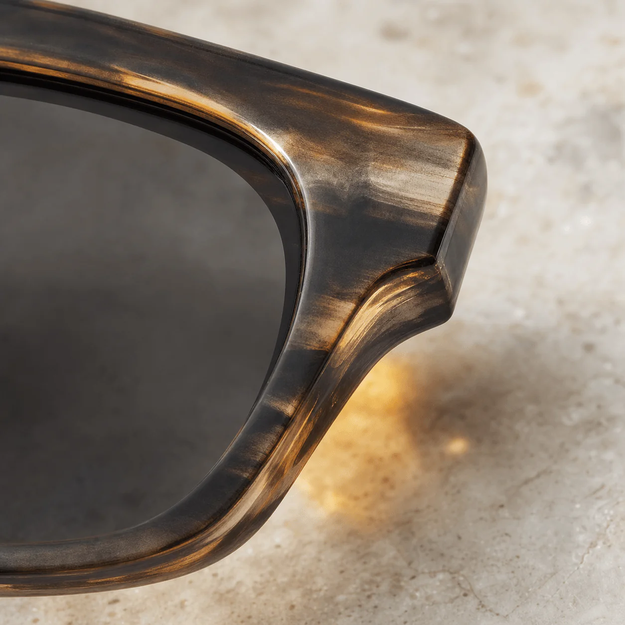 Aero Square Sunglasses material detail