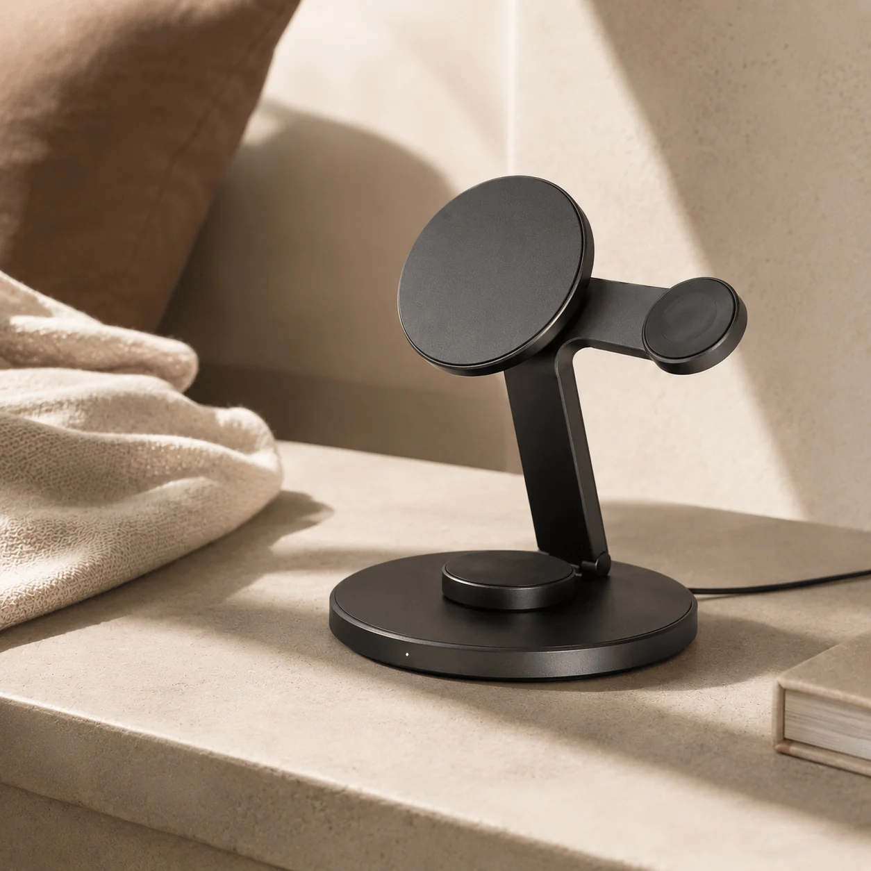 ChargeNest 3-in-1 Dock construction view