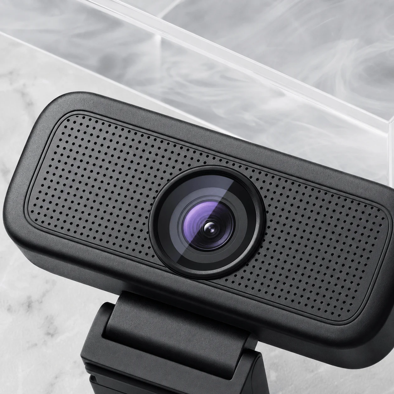 Clarity Webcam material detail