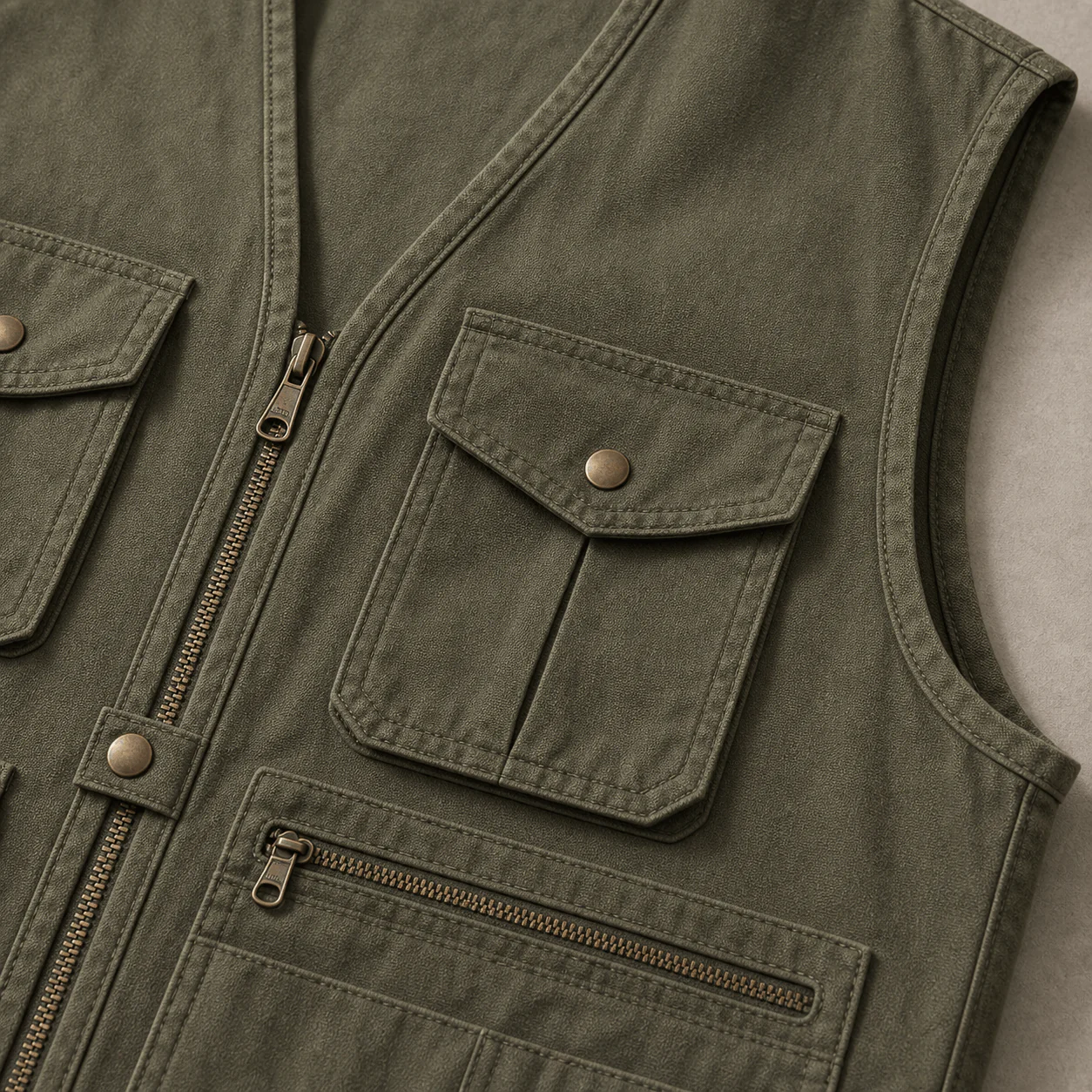 Field Utility Vest construction view