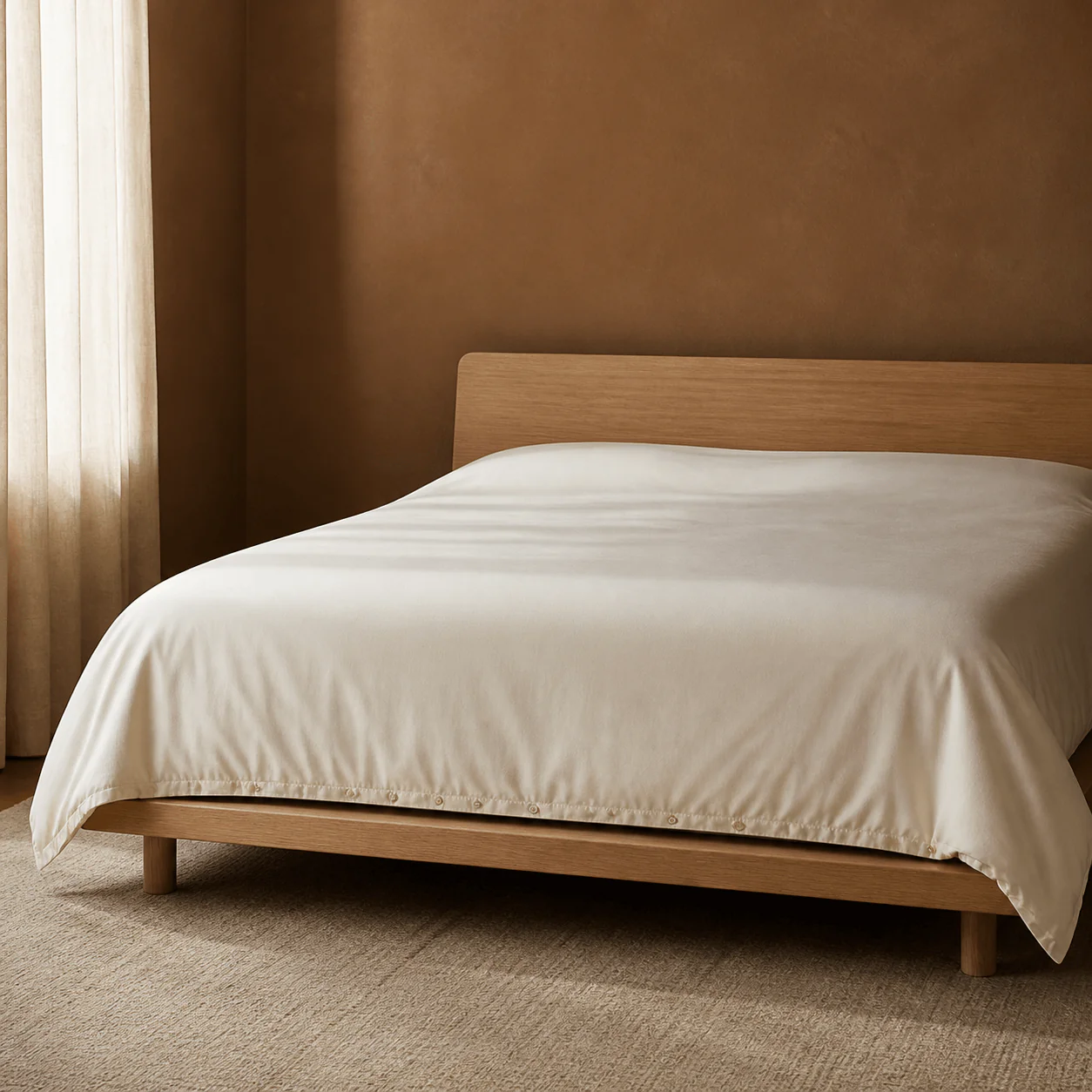 Luxe Sateen Duvet Cover lifestyle view