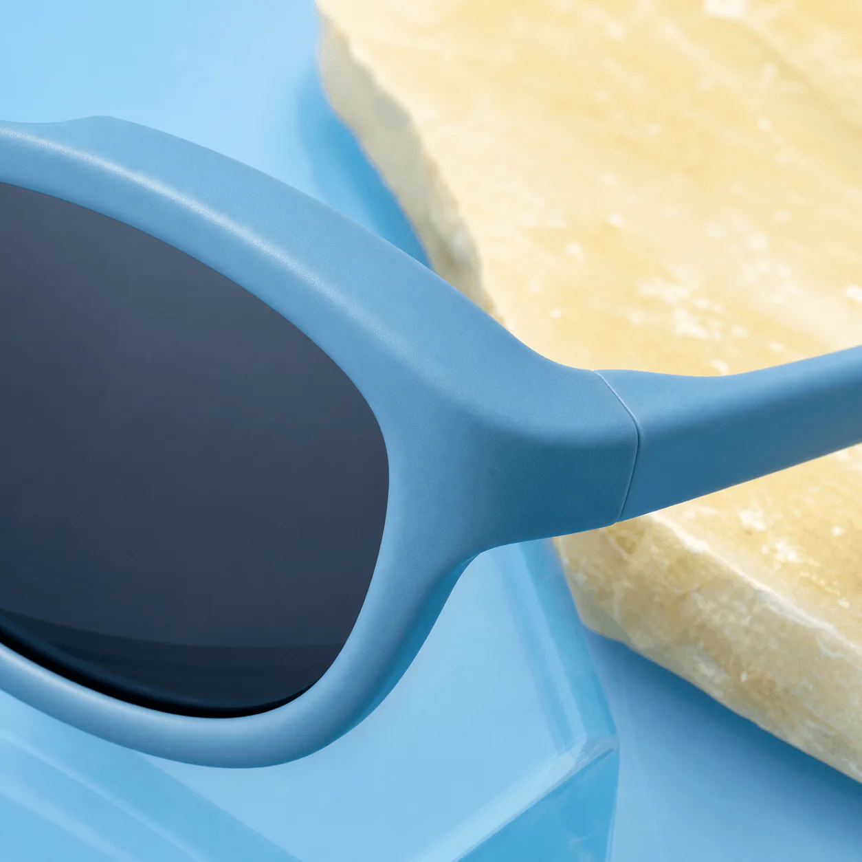 Mini Shield Kids Sunglasses material detail