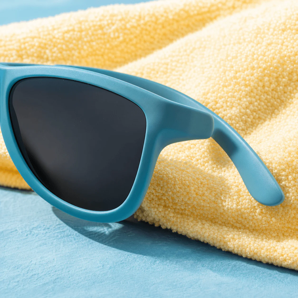 Mini Shield Kids Sunglasses lifestyle view