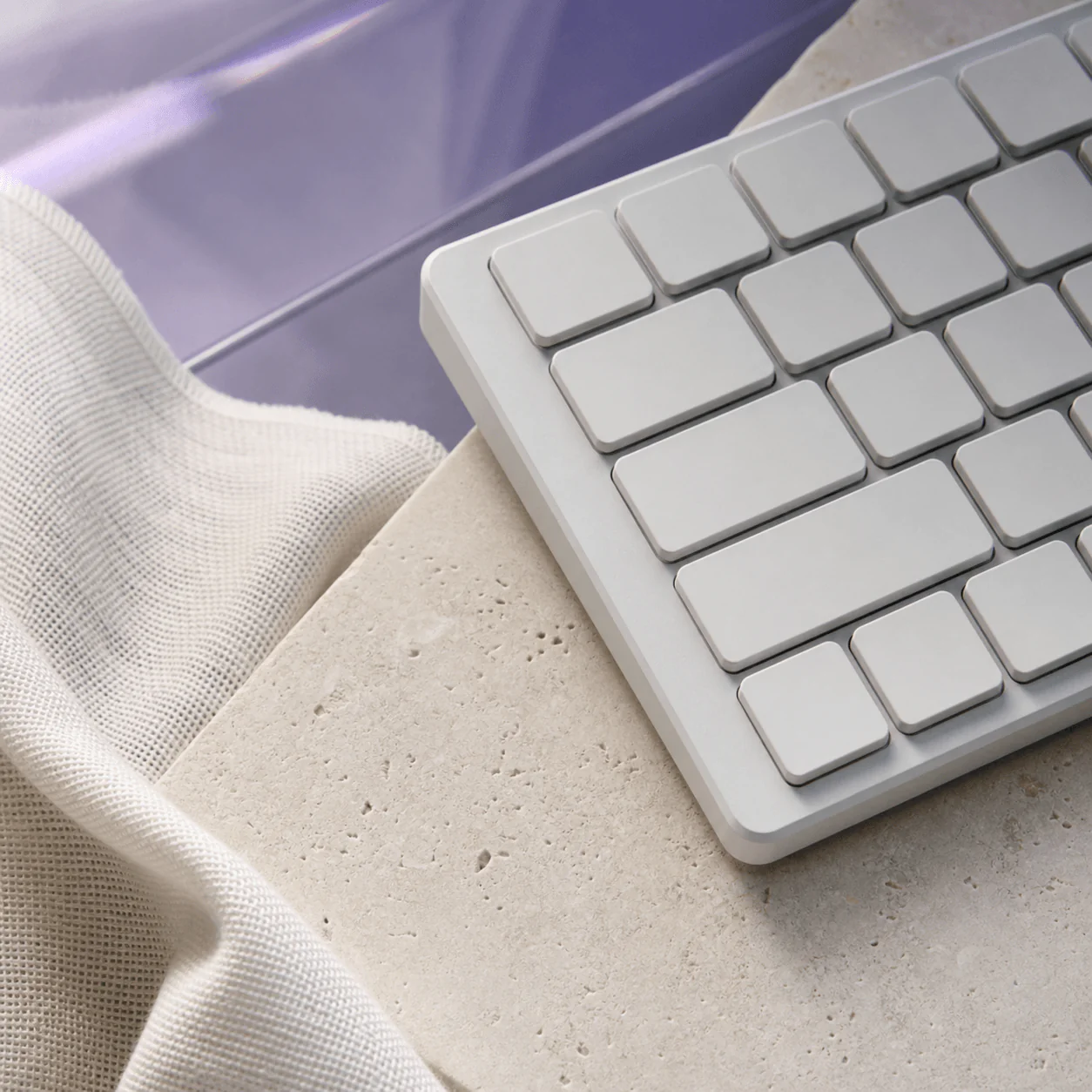 QuietType Keyboard lifestyle view