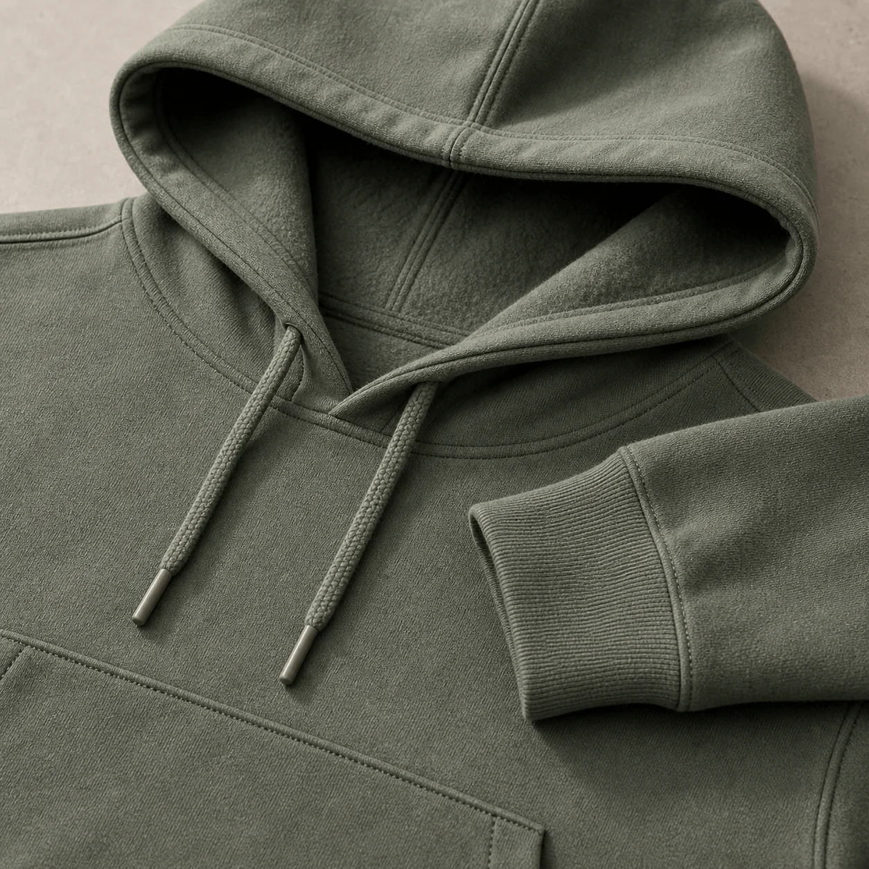 RidgeLayer Hoodie construction view